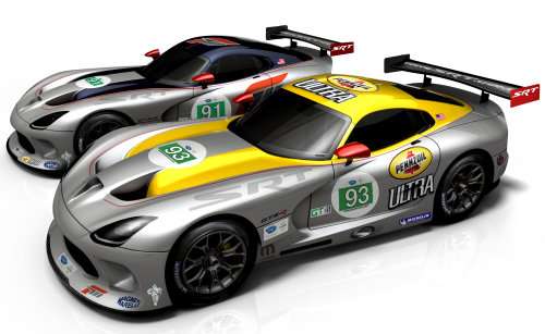 The Driver Roster Has Been Set For The 13 Srt Viper Gts R Alms Debut Torque News