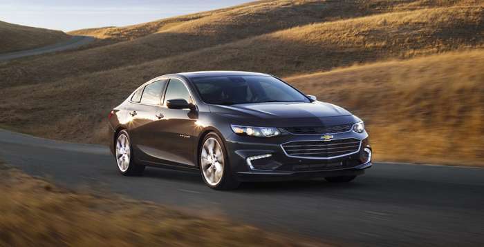 Chevrolet malibu 9 поколения