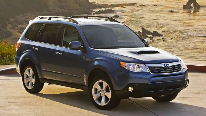 The 10 Most Reliable Used SUVs Under $10K And Subaru Forester’s Full ...