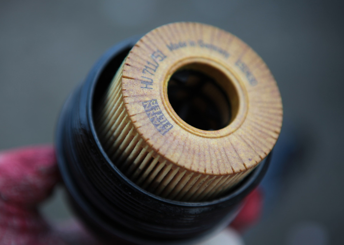 Toyota Prius oil filter change