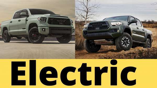 Toyota tacoma electric deals truck