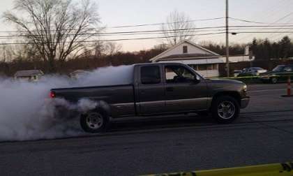 One of The Biggest Chevy Silverado Burnouts