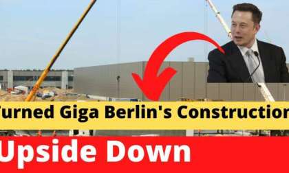 Elon Musk Turned Tesla Giga Berlin Upside Down During His Recent Visit