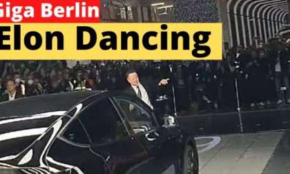 Elon Musk's Giga Berlin Speech and dance at Tesla's opening ceremony