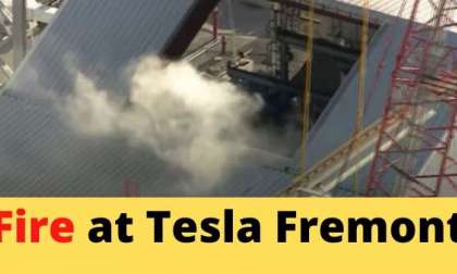 Fire at Tesla Fremont Factory