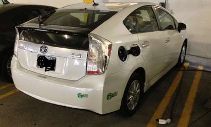 Toyota Prius charging