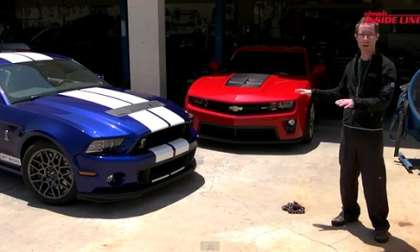 2013 Camaro ZL1 vs 2013 Shelby GT500