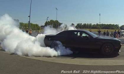 2015 Dodge Challenger hellcat launch