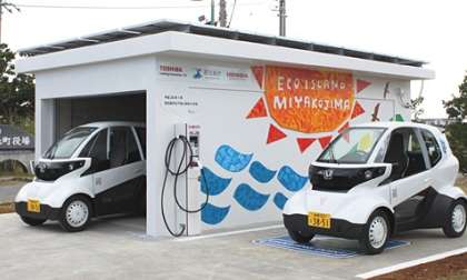 Honda MC Solar-powered EV