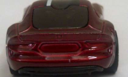 The back end of the 2013 SRT Viper by Hot Wheels