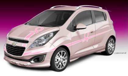 The "Pink Out" Chevy Spark 