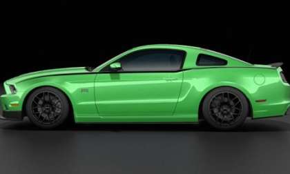 The 2013 Ford Mustang RTR Spec 2 side profile