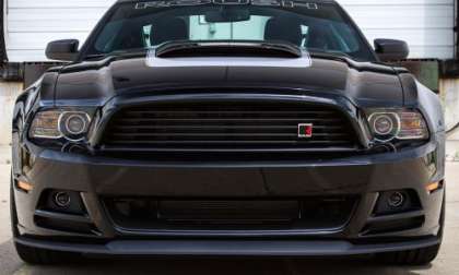 The 2013 Roush RS Mustang from the front