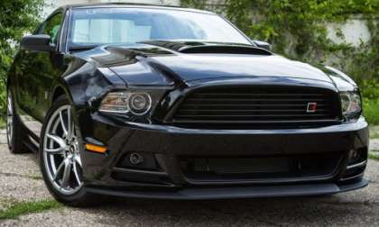 The 2013 Roush RS Mustang close up