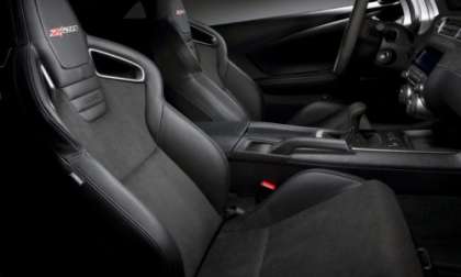 The interior of the new 2014 Chevrolet Camaro Z/28