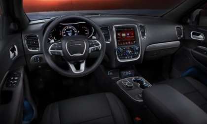 The interior of the 2014 Dodge Durango R/T 