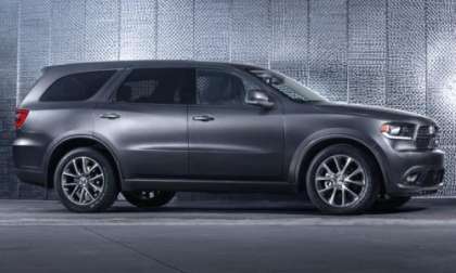 The side profile of the 2014 Dodge Durango R/T