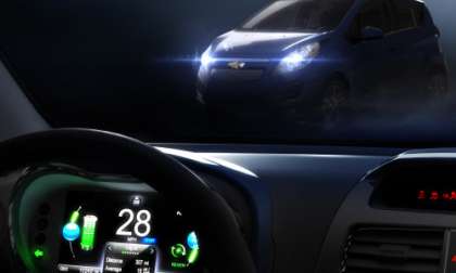 The Chevy Spark EV teaser image