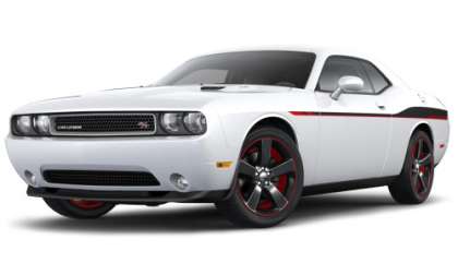 The 2013 Dodge Challenger R/T Redline in Bright White