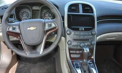 The dash of the 2013 Chevrolet Malibu Eco 2SA