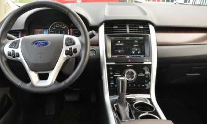 The dash of the Ford Edge Limited EcoBoost