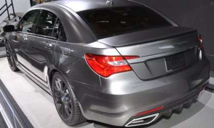 The back end of the 2011 Chrysler 200 Super S Concept