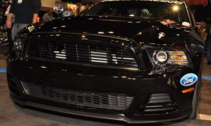 The 2013 Mustang Cobra Jet front end