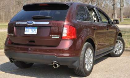 The back end of the Ford Edge Limited EcoBoost