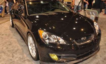 The front end of the RM500 Genesis Coupe