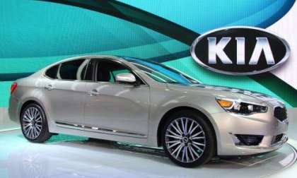 The new Kia Cadenza on stage