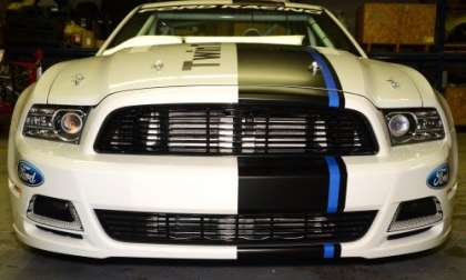 The front end of the Ford Racing Twin Turbo Cobra Jet Concept