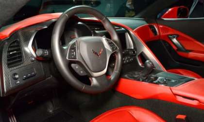 The interior of the 2014 Chevrolet Corvette Stingray