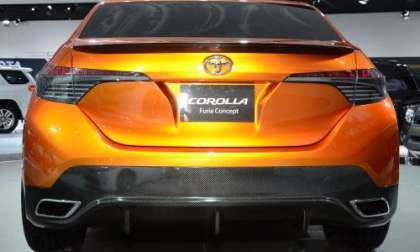 The rear end of the Toyota Corolla Furia Concept