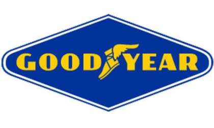 The vintage Goodyear logo