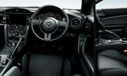 The interior of the Toyota GT86 RC