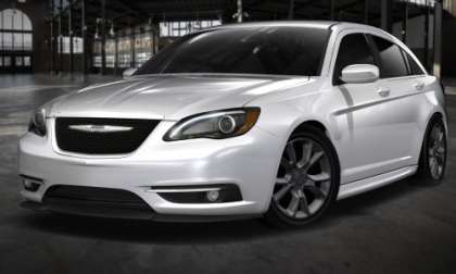 The front end of the 2012 Chrysler 200 Super S by Mopar