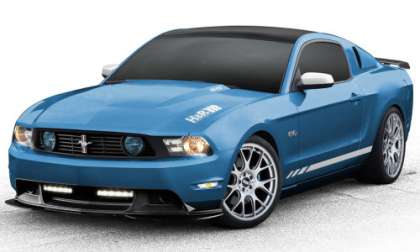 2012 Ford Mustang design by H&R Springs 