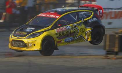 Tanner Foust's Rockstar Ford Fiesta