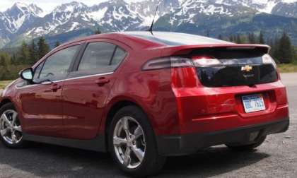 Chevy Volt in Alaska Winter