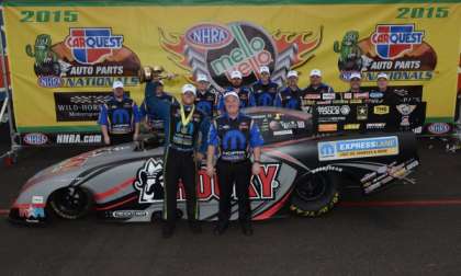 Hagan team celebrates at phoenix