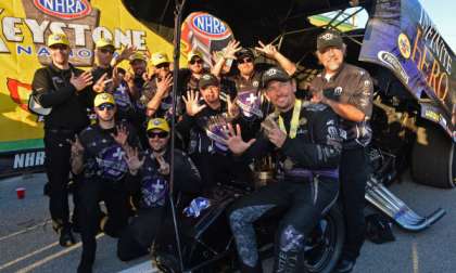 JAck Beckman and his team celebrating