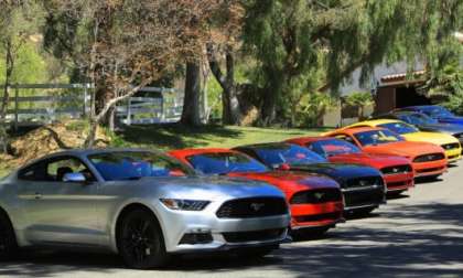 2015 Mustang color spread