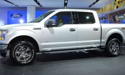 2015 F150 in silver