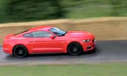 2015 mustang at goodwood