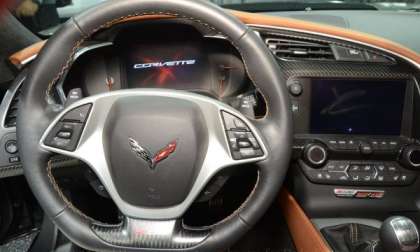 The dash of the 2015 Corvette Z06