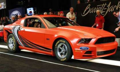 The 2014 Ford Cobra Jet Mustang in Orange