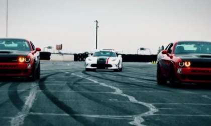 Bondurant Hellcat Challengers and Viper