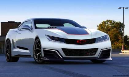 2016 Camaro rendering by brunogadget