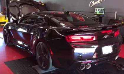 2017 Camaro ZL1 on the dyno