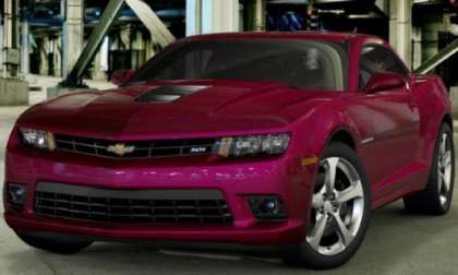 The 2014 Camaro SS in Deep Magenta